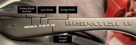 oakley sunglasses model number lookup.